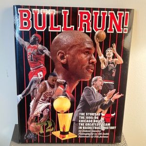 Bull Run- 1995-96 Chicago Bulls Michael Jordan Limited Edition Hardcover Book